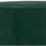  Klupa tamnozelena 70 x 35 x 41 cm baršunasta | Eponuda.com