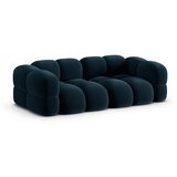 Cosmopolitan Design Temno modra žametna sedežna garnitura 250 cm Loretto – | Shoptok.si