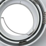 vidaXL Vgrajeni reflektorji 6 kosov Kvadrat GU10 Bela 91x91 mm | Shoptok.si