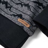  Dječja topla majica modra prošarana 140 | shoptok.hr
