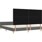 vidaXL Krevet Tamnosivi 180x200 cm Tkanina | shoptok.hr