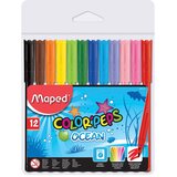 Maped Flomastri Ocean, PVC, 12 kosov | Shoptok.si
