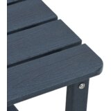 vidaXL 3-delni set za vrtnarsko ležanje Mornarsko modra HDPE | Shoptok.si