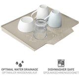 Wenko Bež plastična podloga za ocjeđivanje posuđa 34x40 cm Nelia – | shoptok.hr