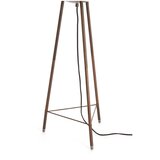 Light & Living Stoječa svetilka v barvi terakote s tekstilnim senčilom (višina 133 cm) Bibury – | Shoptok.si