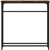  Konzolni stol boja hrasta 75 x 19 5 x 75 cm konstruirano drvo | shoptok.hr