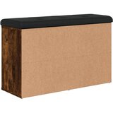  Klupa za cipele boja dimljenog hrasta 82x32x50 cm drvena | shoptok.hr