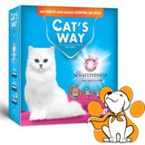 CATS WAY baby powder 10l, grudvajući posip za mačke sa mirisom bebi pudera