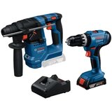 Bosch PROFESSIONAL kombiniran komplet 18V GSB+GBH+1x2.0Ah+G, 0615A5007P | Shoptok.si