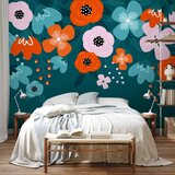  Foto tapeta - Colorful Bloom - Third Variant 100x70 | shoptok.hr