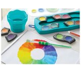Čaša ZA TEMPERE CLIC&GO FABER-CASTELL 181580 TIRKIZNA BLISTER | shoptok.hr