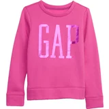 GAP V-DB LOGO CREW Majica za djevojčice, ružičasta, veličina