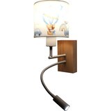 Brilagi LED fleksibilna lampa BOBO WOOD 1xE27/25W/230V + LED/3W hrast/bela/plava/medena | Eponuda.com