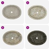  Umivaonik sivi 53 x 40 x 15 cm mramorni | shoptok.hr