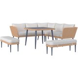 Ambia Garden VRTNA LOUNGE GARNITURA tkanina železo | Shoptok.si