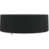 Maison Chic Prevleka za zunanjo pohištvo - Pokrivalo za vrtno pohištvo okroglo črno Ø244x71 cm 420D oxford, (21795685) | Shoptok.si