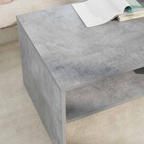  Kava Stol Betonski sivi 100 x 50 x 40 cm Konstruirano drvo | shoptok.hr
