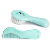 Suavinex Tigers Brush-comb Set set za otroke od rojstva Green 1 kos Cene
