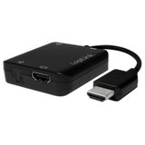 Logilink HDMI avdio ekstraktor, A/M - A/F+3.5mm/F+ODT, 2CH/5.1CH, 0.1 m | Shoptok.si