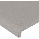  Okvir za krevet bez madraca svjetlosivi 140 x 190 cm od tkanine | shoptok.hr