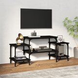 The Living Store TV omarica črna 117x35x52 cm inženirski les - TV Omarica, (21376150) Cene