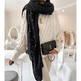 Gemre Black shawl with beads Yvonne | shoptok.hr
