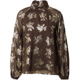 Wallis Bluza rjava / srebrna | Shoptok.si