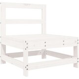  7-dijelna vrtna garnitura bijela od masivne borovine | shoptok.hr