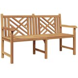  Vrtna klupa 150 x 60 x 90 cm Čvrsto teak drvo | shoptok.hr