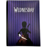 Wednesday Bilježnica A5 s lampicom | shoptok.hr