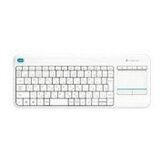 Logitech Brezžična tipkovnica K400 Plus Wireless Touch bela (Unifying, SLO gravura) | Shoptok.si