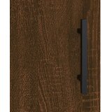  Visoka komoda smeđa boja hrasta 69,5x31x115cm konstruirano drvo | shoptok.hr