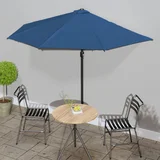 suncobran plavi 300 x 155 x 223 cm polukružni