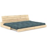 Karup Design Plava sklopiva sofa od samta 196 cm Base – | shoptok.hr
