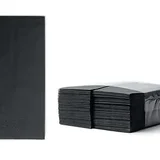 2ply salveta 38×38 – 1/8 – 80/1 – crna boja