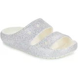 Crocs Classic Glitter Sandal v2 K Bijela