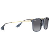 Ray-ban Chris RB4187 6592T3 Polarized ONE SIZE (54) Modra/Siva | Shoptok.si