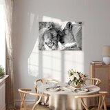  Slika - Lion\'s Love 60x40 Na talijanskom platnu | shoptok.hr