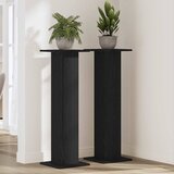  Stalak za biljke 2 pcs Crni hrast 30 x 30 x 95 cm | shoptok.hr