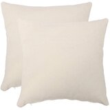  Presvlaka za jastuk 2 pcs HEERLEN Krem 50 x 50 cm Boucl&amp;eacute; - Krem 50 x 50 cm 2 Slike