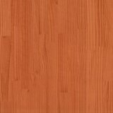Krevet na kat voštano smeđi 90x200 cm od masivne borovine | shoptok.hr
