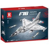 Kockice za slaganje aviona F-16 sastavljenog od 1427 elemenata | Shoptok.si