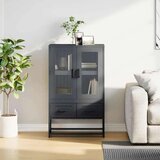  Visoka komoda antracit 68x39x111 5 cm od čelika | shoptok.hr