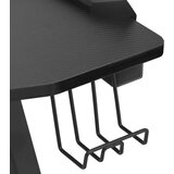 vidaXL igraći stol LED u obliku slova Y crni 110 x 60 x 75 cm | shoptok.hr