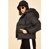 Bianco Lucci Women's Black Hooded Puffer Coat | Eponuda.ba