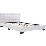 Furnova Posteljni okvir iz belega umetnega usnja 120x200 cm, (22055944) | Shoptok.si