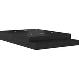  Krevet s ladicama Crni hrast 150 cm Konstruirano drvo | shoptok.hr