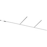 QAZQA Modern railsysteem zwart 1-fase 1000 cm - Magnetic | Shoptok.si
