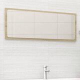  Kupaonsko ogledalo boja hrasta 100x1,5x37 cm konstruirano drvo | shoptok.hr