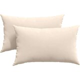 vidaXL jastučići za sofu 2 pcs bež 50 x 30 cm tkanina | shoptok.hr
